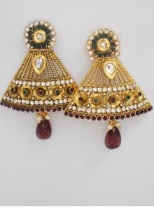 Polki Earrings